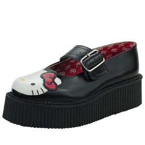 RARE TUK x Hello Kitty Creepers, Size 6